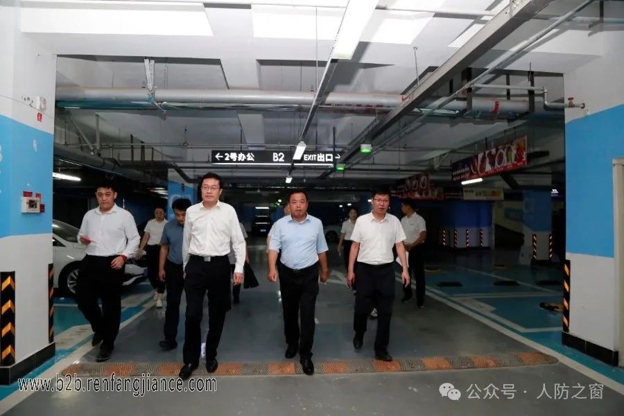 王友进调研整合人防工程资源提供公共停车位民生实事项目工作(图1)